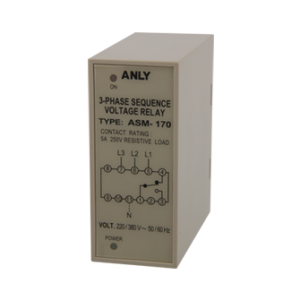 ANLY  3-Phase Sequence Voltage Relay ASM-170